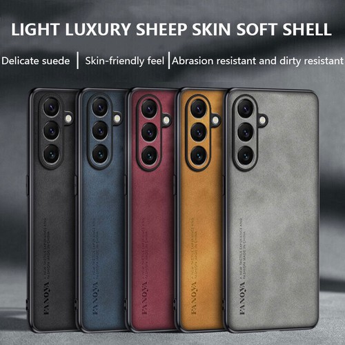 Custodia silicone pelle lusso